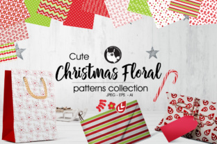 Christmas Floral Pattern Backgrounds