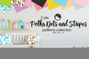 Polka Dots and Stripes: Super Cute, High-Quality Pattern Background Design Done Right